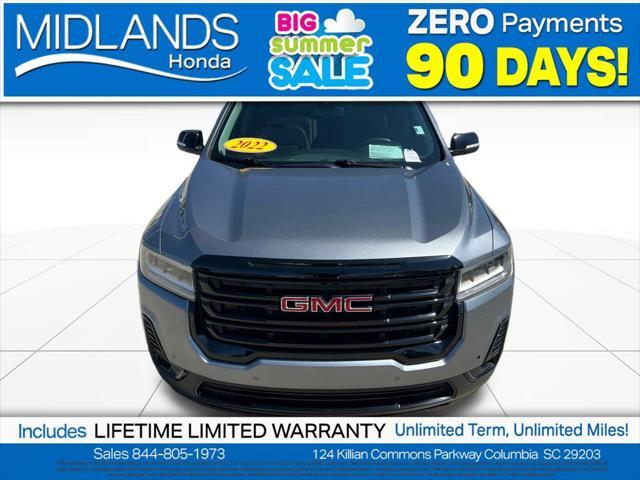 used 2022 GMC Acadia car, priced at $27,986