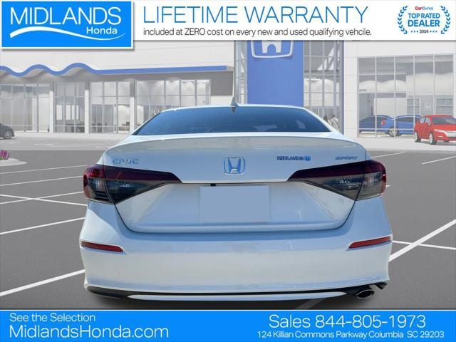 new 2025 Honda Civic car, priced at $26,716