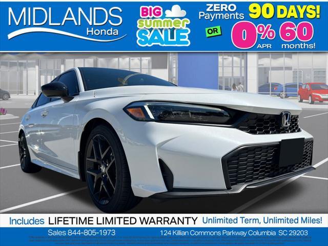 new 2025 Honda Civic car, priced at $26,716