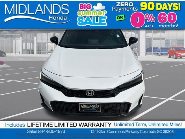 new 2025 Honda Civic car, priced at $26,716