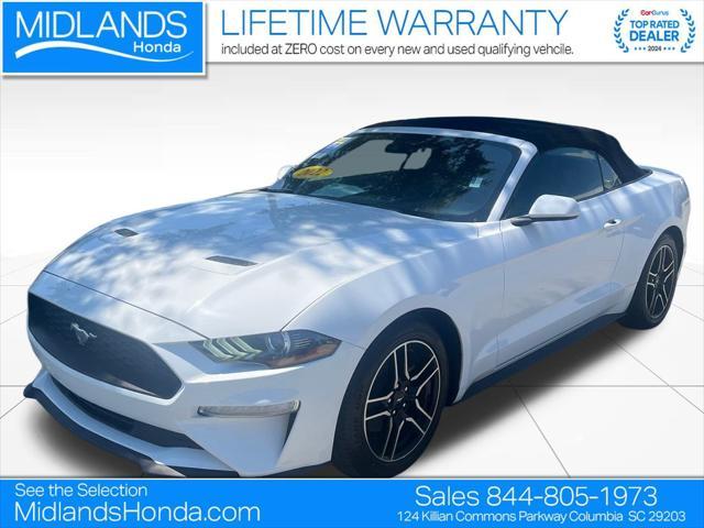 used 2022 Ford Mustang car, priced at $21,963
