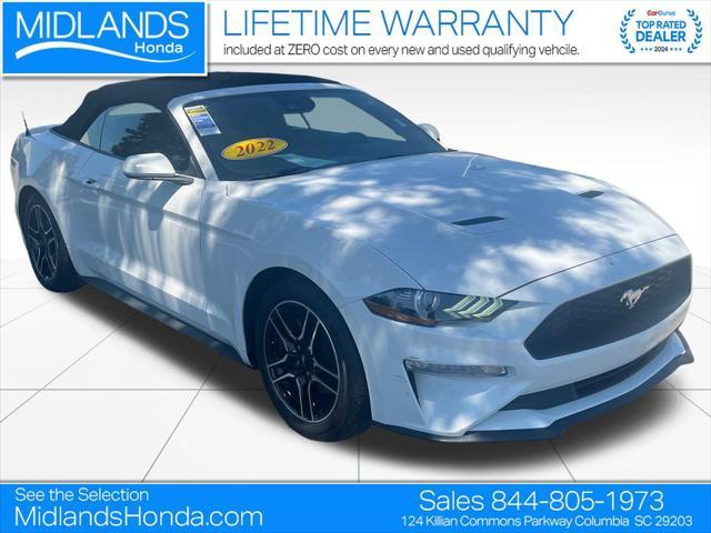 used 2022 Ford Mustang car, priced at $21,963