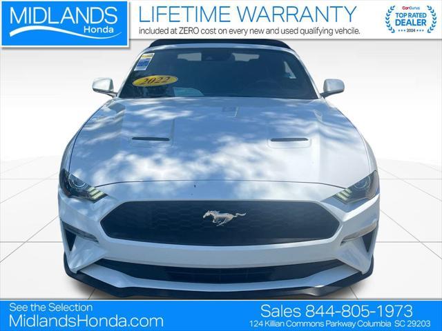 used 2022 Ford Mustang car, priced at $21,963