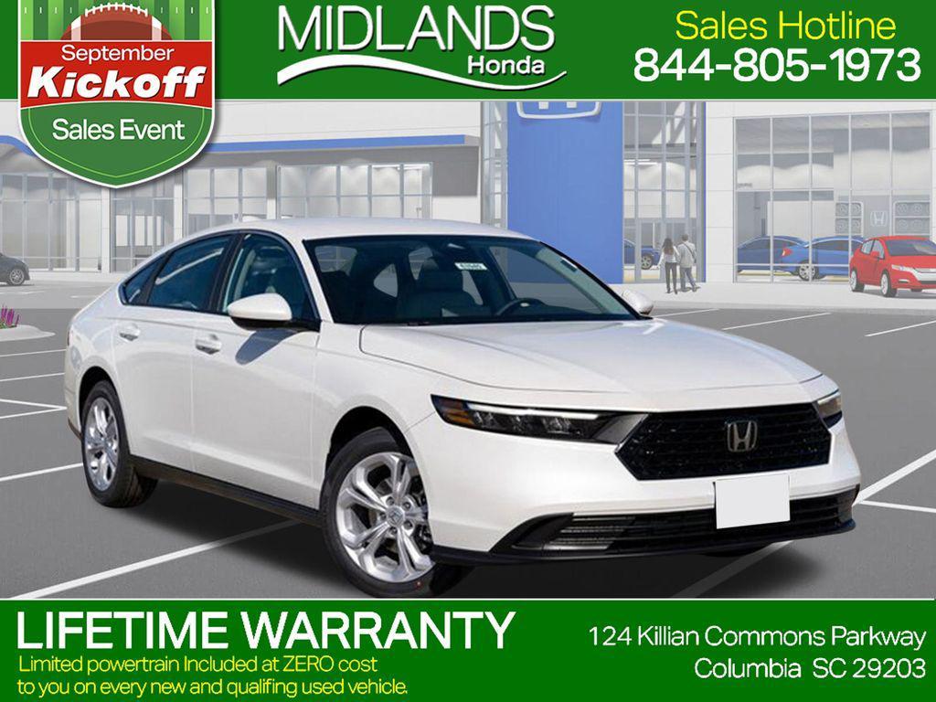 new 2025 Honda Accord car, priced at $28,804