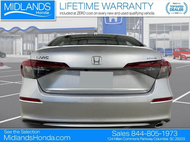 new 2025 Honda Civic car, priced at $26,282