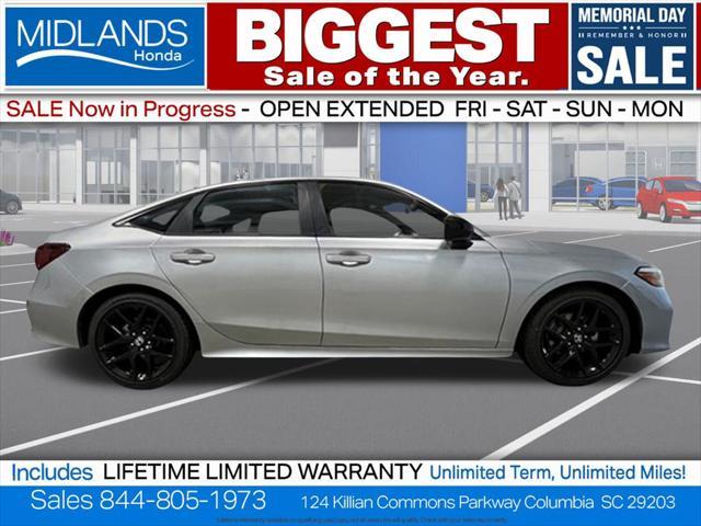 new 2025 Honda Civic car, priced at $26,282