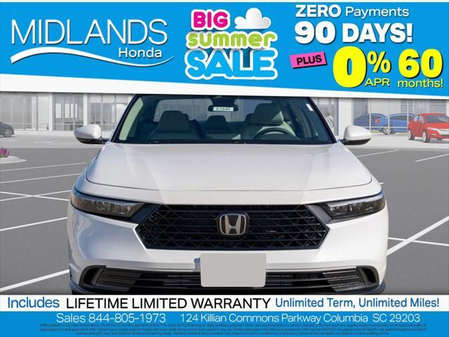 new 2025 Honda Accord car, priced at $28,804