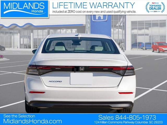 new 2025 Honda Accord car, priced at $28,804