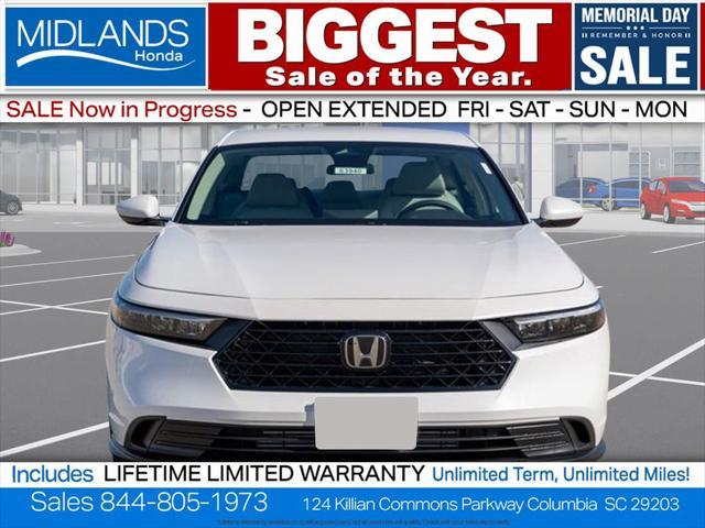 new 2025 Honda Accord car, priced at $28,804