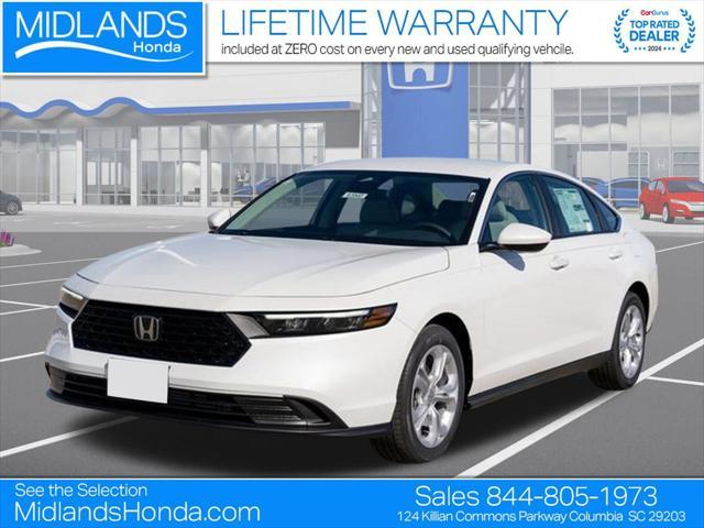 new 2025 Honda Accord car, priced at $28,804