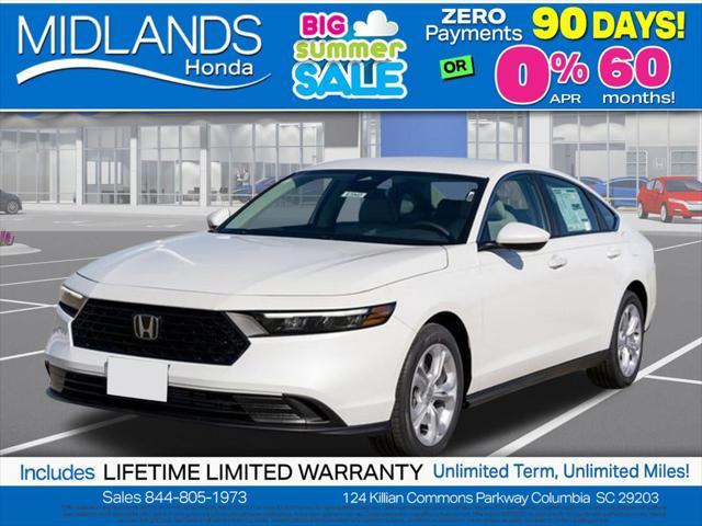 new 2025 Honda Accord car, priced at $28,804
