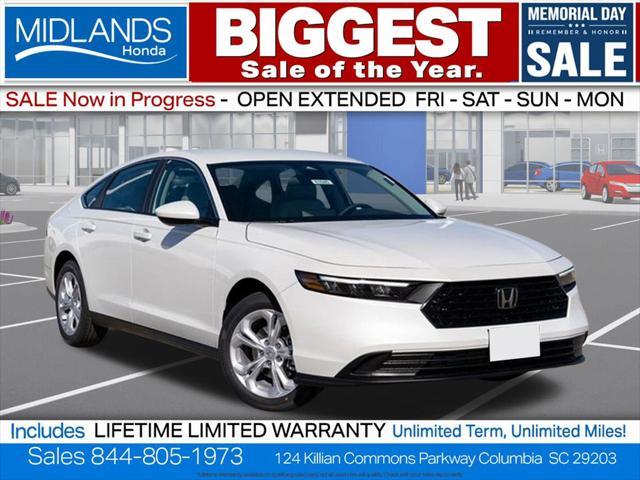 new 2025 Honda Accord car, priced at $28,804