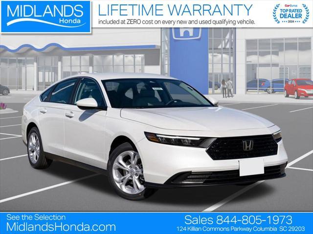 new 2025 Honda Accord car, priced at $28,804
