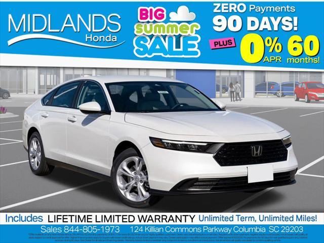 new 2025 Honda Accord car, priced at $28,804