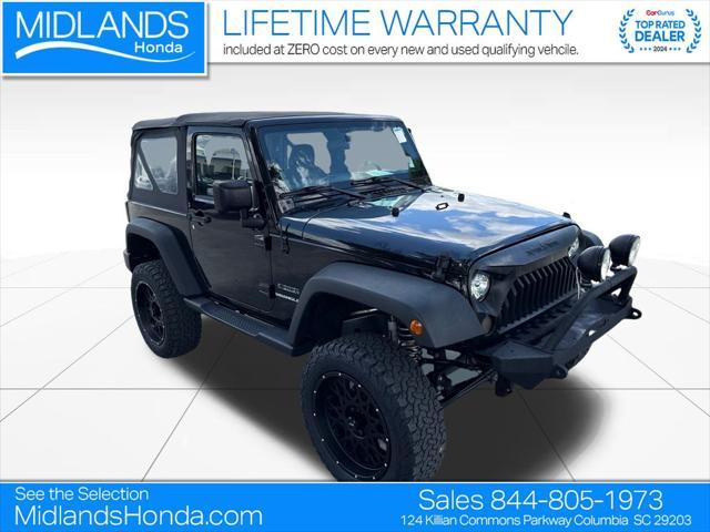 used 2016 Jeep Wrangler car, priced at $17,698