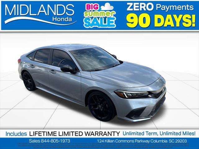used 2024 Honda Civic car, priced at $26,246