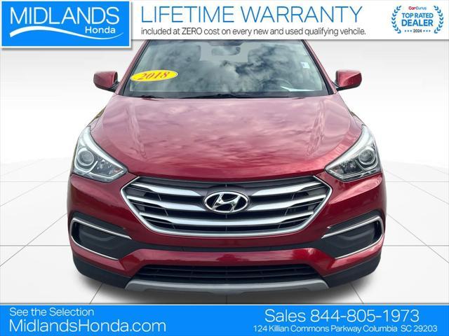 used 2018 Hyundai Santa Fe Sport car, priced at $12,293