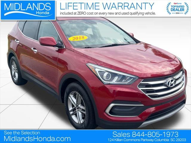 used 2018 Hyundai Santa Fe Sport car, priced at $12,899