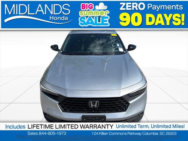used 2024 Honda Accord Hybrid car, priced at $29,679