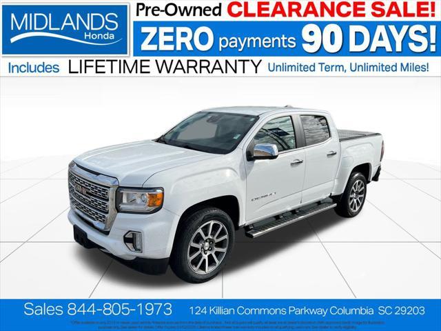 used 2021 GMC Canyon car, priced at $29,880