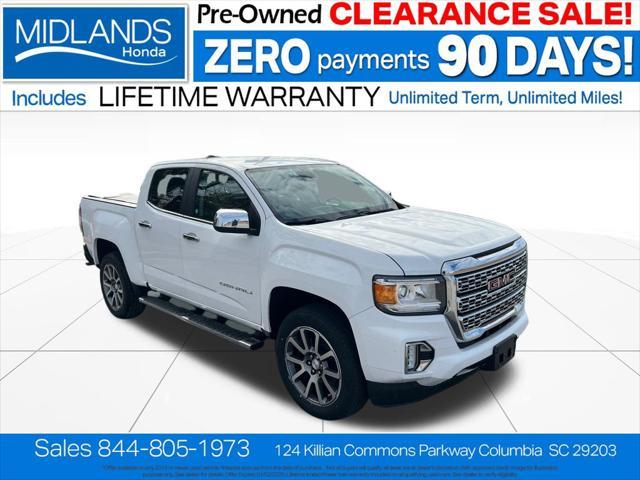 used 2021 GMC Canyon car, priced at $30,319