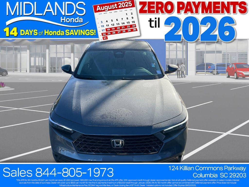 new 2025 Honda Accord car, priced at $28,373