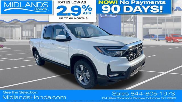 new 2025 Honda Ridgeline car, priced at $42,483