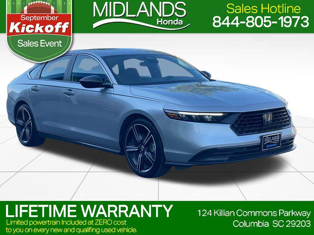 used 2024 Honda Accord Hybrid car, priced at $26,534