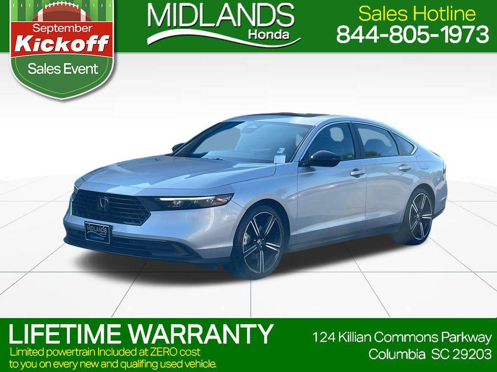 used 2024 Honda Accord Hybrid car, priced at $26,534