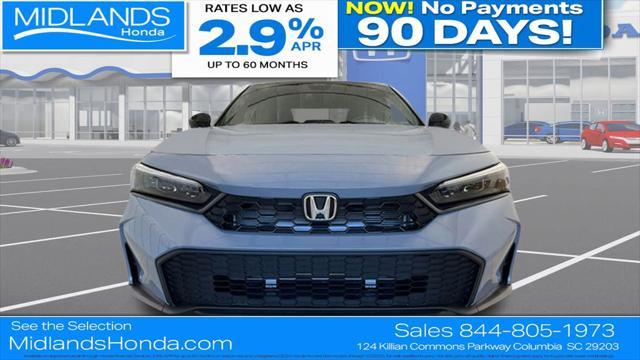 new 2025 Honda Civic car, priced at $26,661