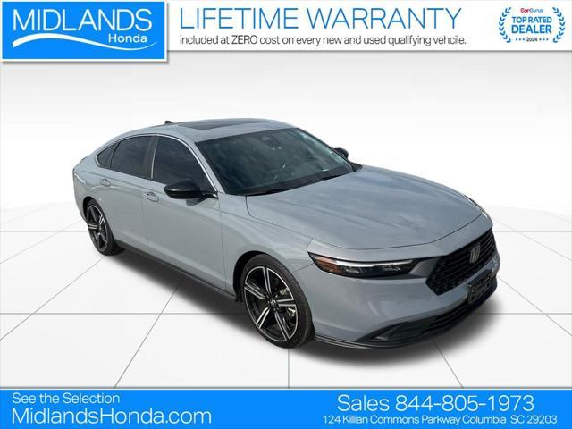 used 2023 Honda Accord Hybrid car, priced at $27,646