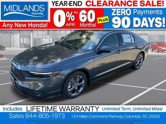 new 2024 Honda Accord Hybrid car, priced at $34,070