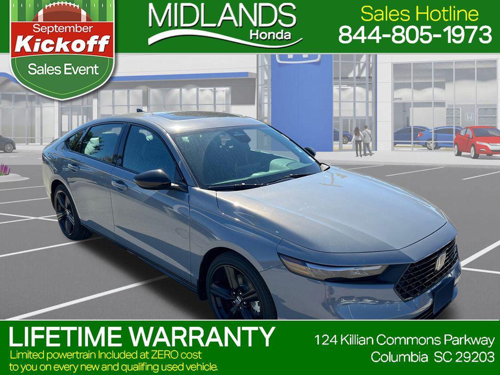 new 2025 Honda Accord Hybrid car, priced at $35,278