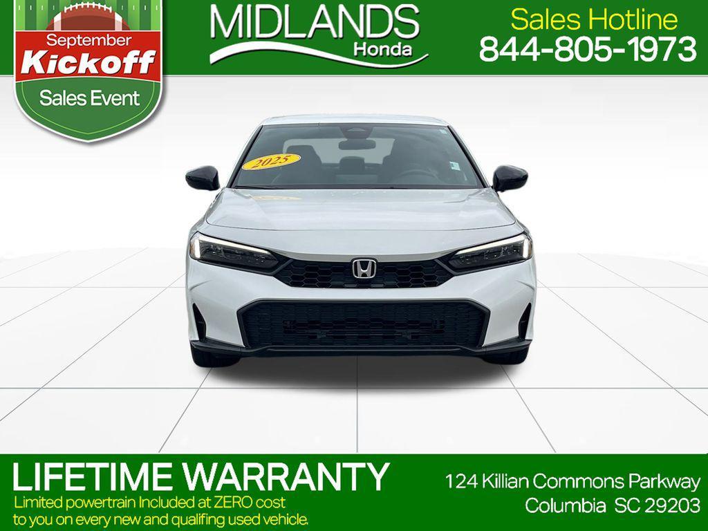 used 2025 Honda Civic car, priced at $26,332