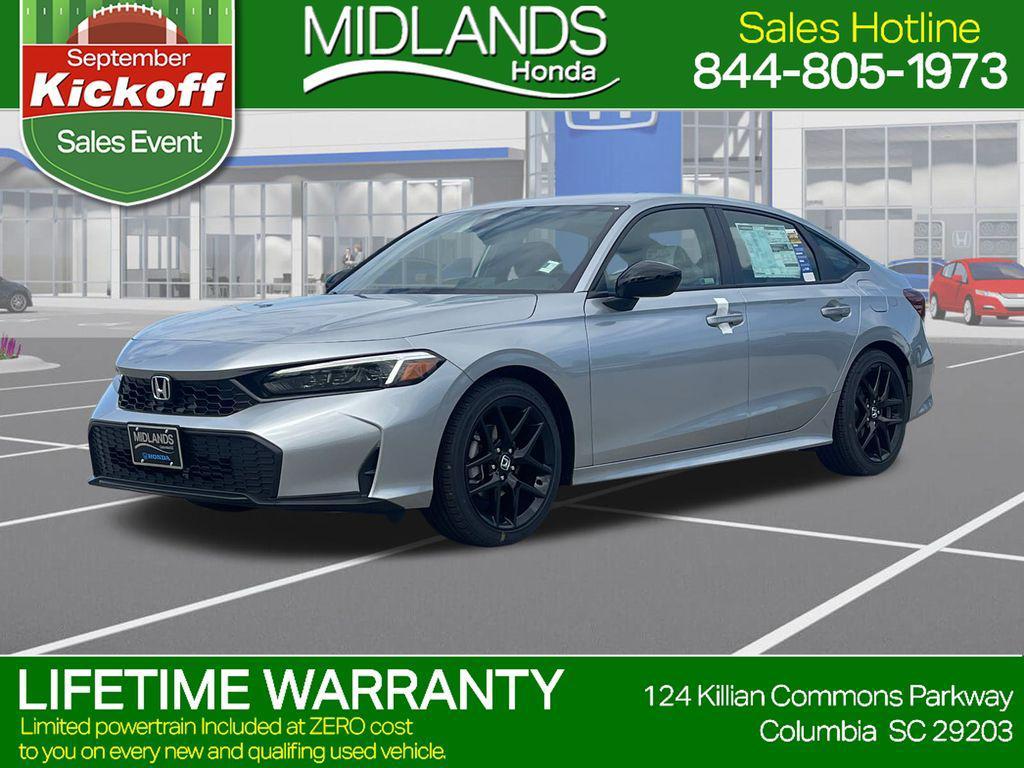new 2026 Honda Civic car, priced at $26,656
