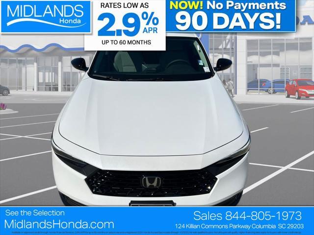 new 2025 Honda Accord car, priced at $30,766