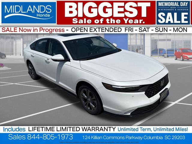new 2025 Honda Accord Hybrid car, priced at $34,820