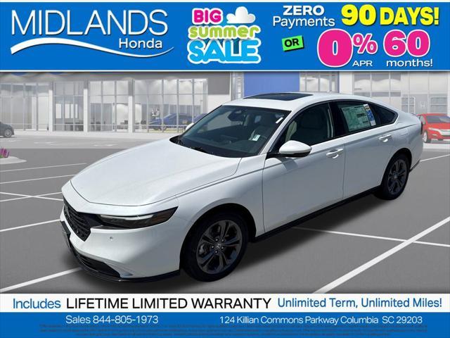 new 2025 Honda Accord Hybrid car, priced at $34,820