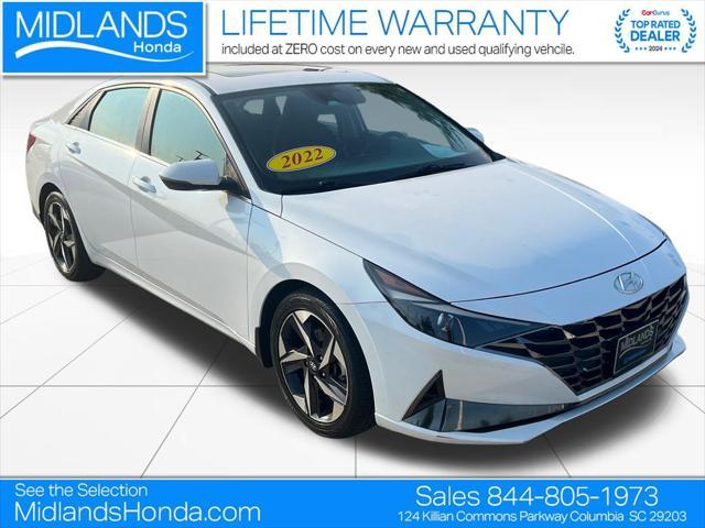 used 2022 Hyundai Elantra car, priced at $18,799