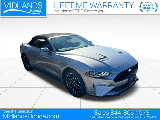 used 2021 Ford Mustang car, priced at $20,197