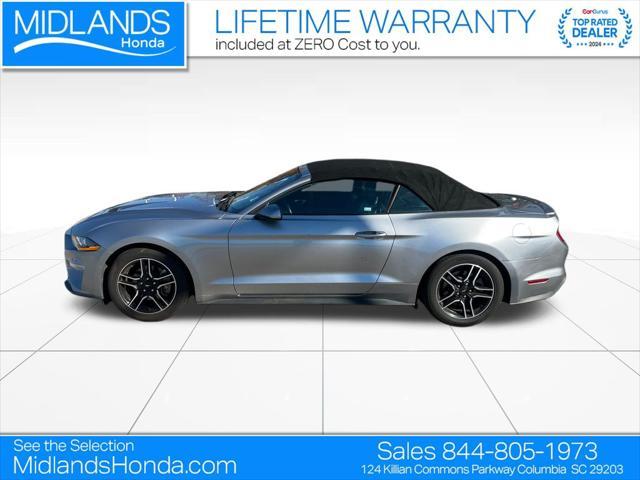 used 2021 Ford Mustang car, priced at $20,197