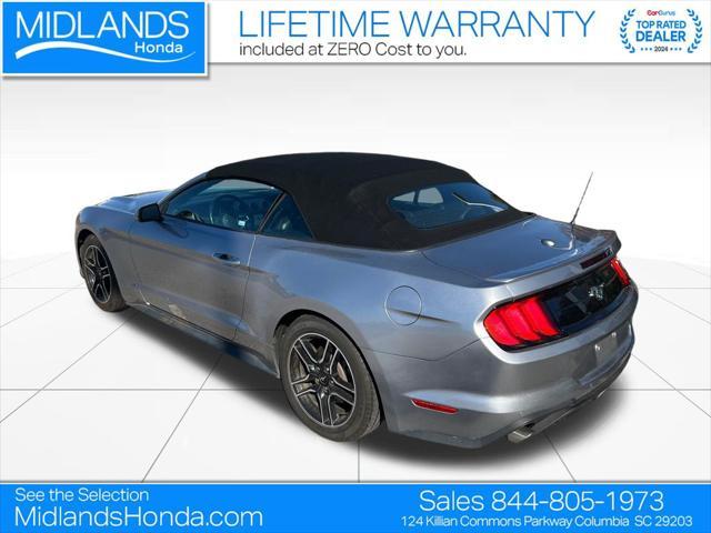 used 2021 Ford Mustang car, priced at $20,197