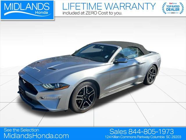 used 2021 Ford Mustang car, priced at $20,197