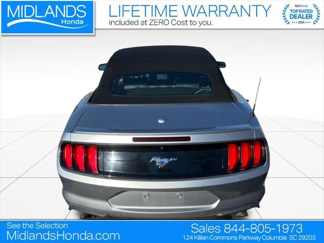 used 2021 Ford Mustang car, priced at $20,197