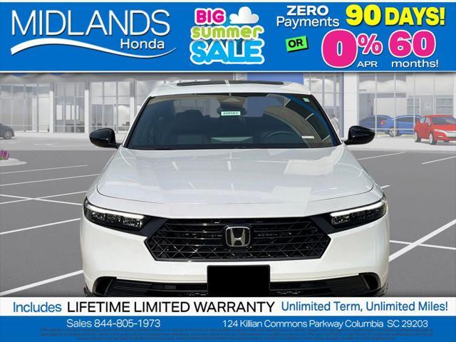 new 2025 Honda Accord Hybrid car, priced at $35,233