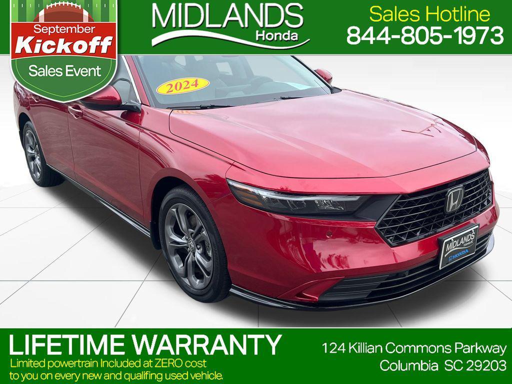 used 2024 Honda Accord Hybrid car, priced at $29,399