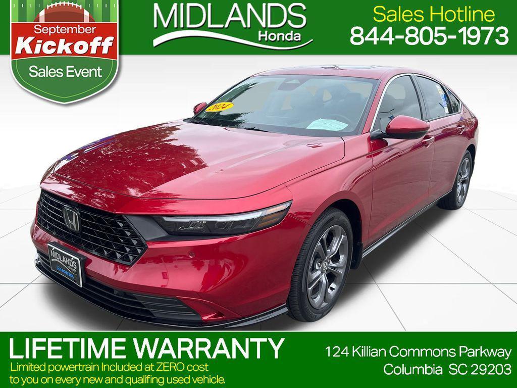 used 2024 Honda Accord Hybrid car, priced at $29,399