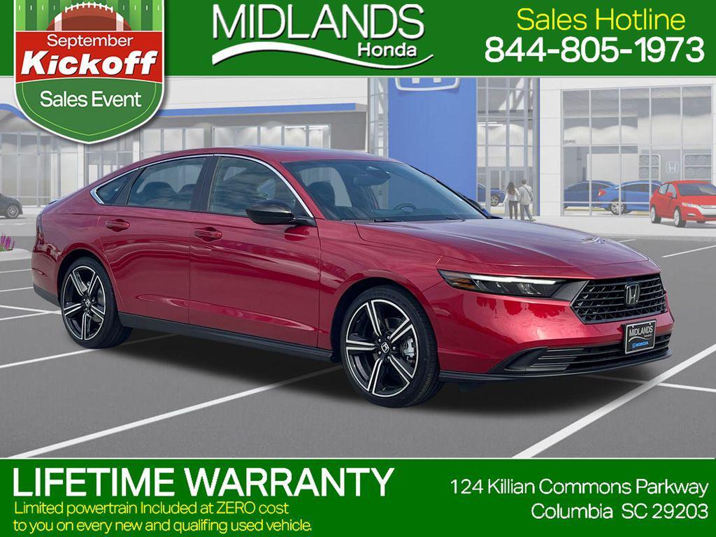 new 2025 Honda Accord Hybrid car, priced at $33,771