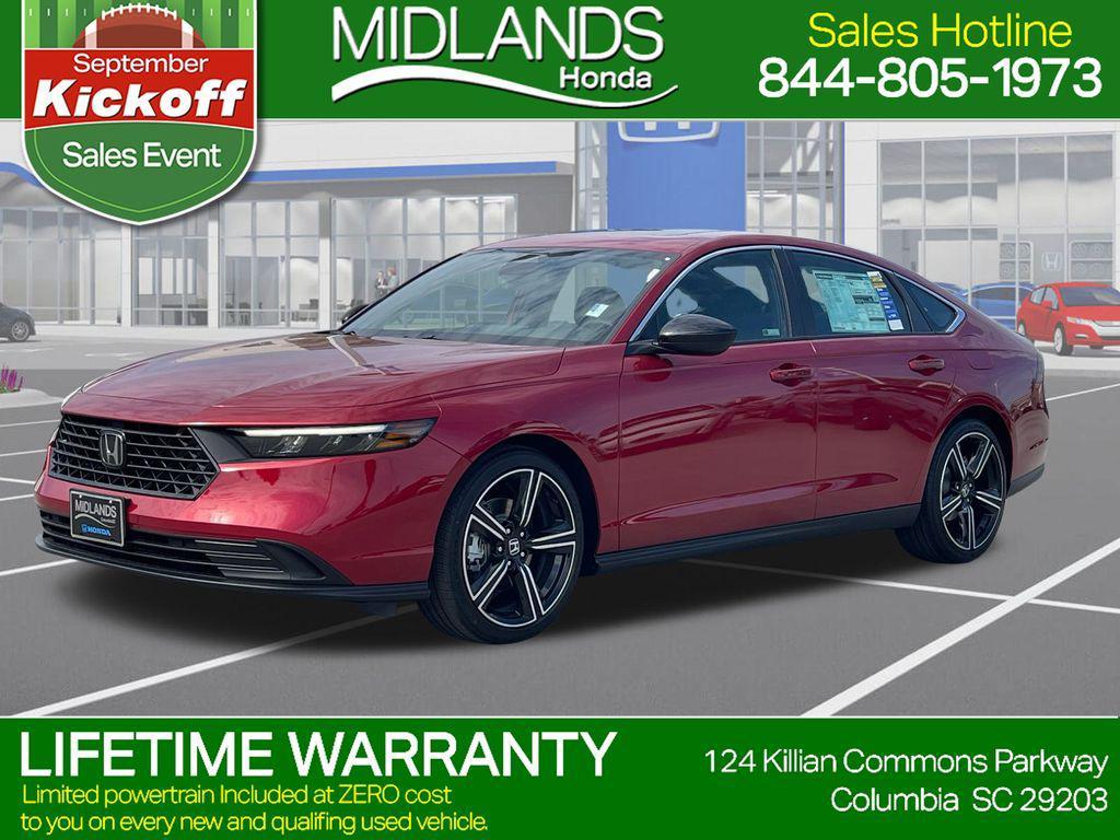 new 2025 Honda Accord Hybrid car, priced at $33,771