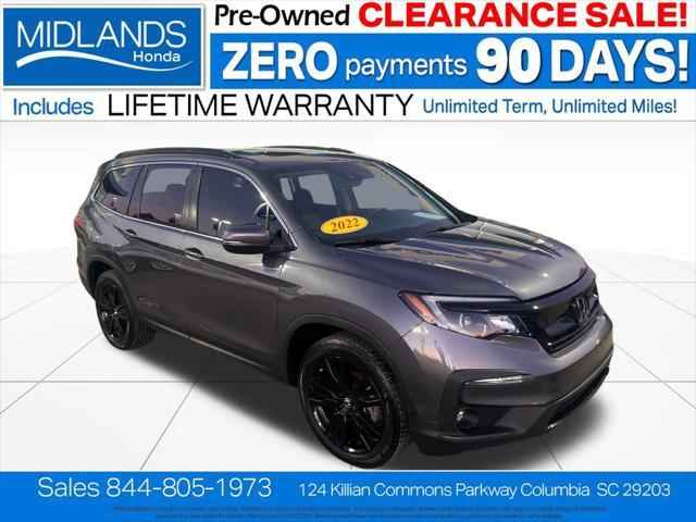 used 2022 Honda Pilot car, priced at $31,333